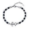 bracelet ancre mer océan navigation navire bateau gouvernail marins marin compas rose des vents voile voilier ancrage capitaine trident mât lac fleuve navigation