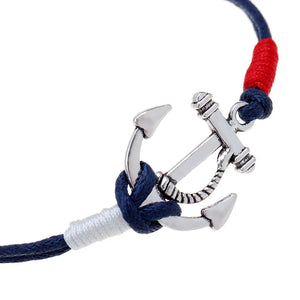 bracelet ancre mer océan navigation navire bateau gouvernail marins marin compas rose des vents voile voilier ancrage capitaine trident mât lac fleuve navigation
