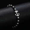 bracelet ancre mer océan navigation navire bateau gouvernail marins marin compas rose des vents voile voilier ancrage capitaine trident mât lac fleuve navigation