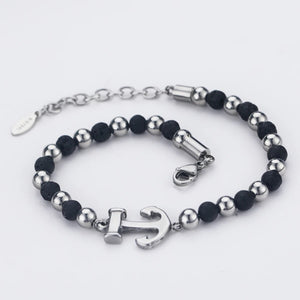 bracelet ancre mer océan navigation navire bateau gouvernail marins marin compas rose des vents voile voilier ancrage capitaine trident mât lac fleuve navigation