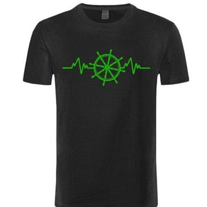 t-shirt vêtement ancre mer océan navigation navire bateau gouvernail marins marin compas rose des vents voile voilier ancrage