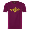 t-shirt vêtement ancre mer océan navigation navire bateau gouvernail marins marin compas rose des vents voile voilier ancrage