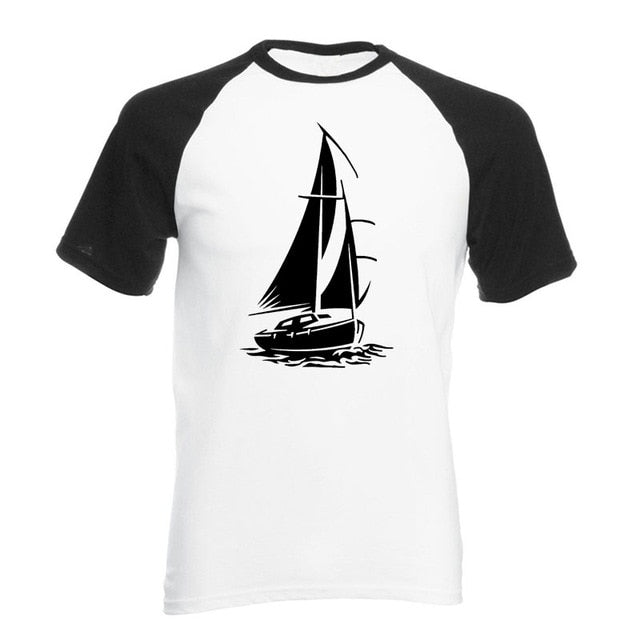 t-shirt vêtement ancre mer océan navigation navire bateau gouvernail marins marin compas rose des vents voile voilier ancrage