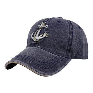 casquette ancre mer océan navigation navire bateau gouvernail marins marin compas rose des vents voile voilier ancrage capitaine 