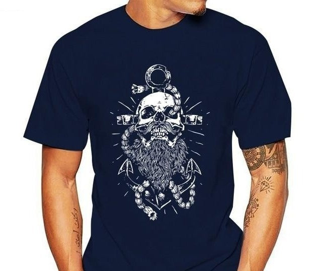t-shirt vêtement ancre mer océan navigation navire bateau gouvernail marins marin compas rose des vents voile voilier ancrage