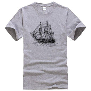 t-shirt vêtement ancre mer océan navigation navire bateau gouvernail marins marin compas rose des vents voile voilier ancrage