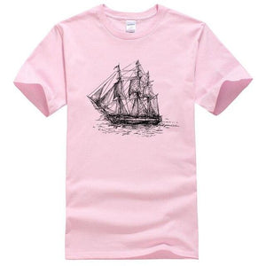 t-shirt vêtement ancre mer océan navigation navire bateau gouvernail marins marin compas rose des vents voile voilier ancrage